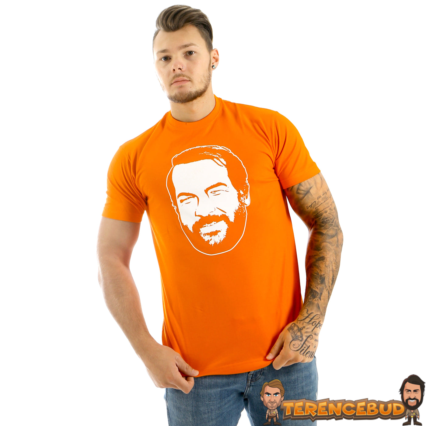 Buddy - T-Shirt (orange) - Bud Spencer