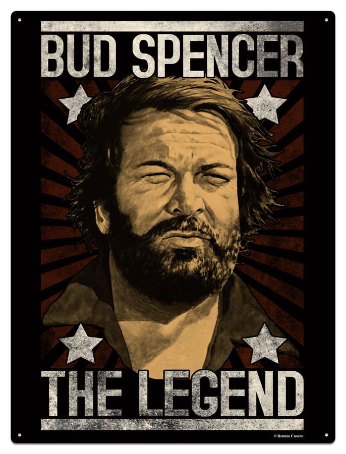 Bud Spencer Blechschild The Legend 30 x 40 cm