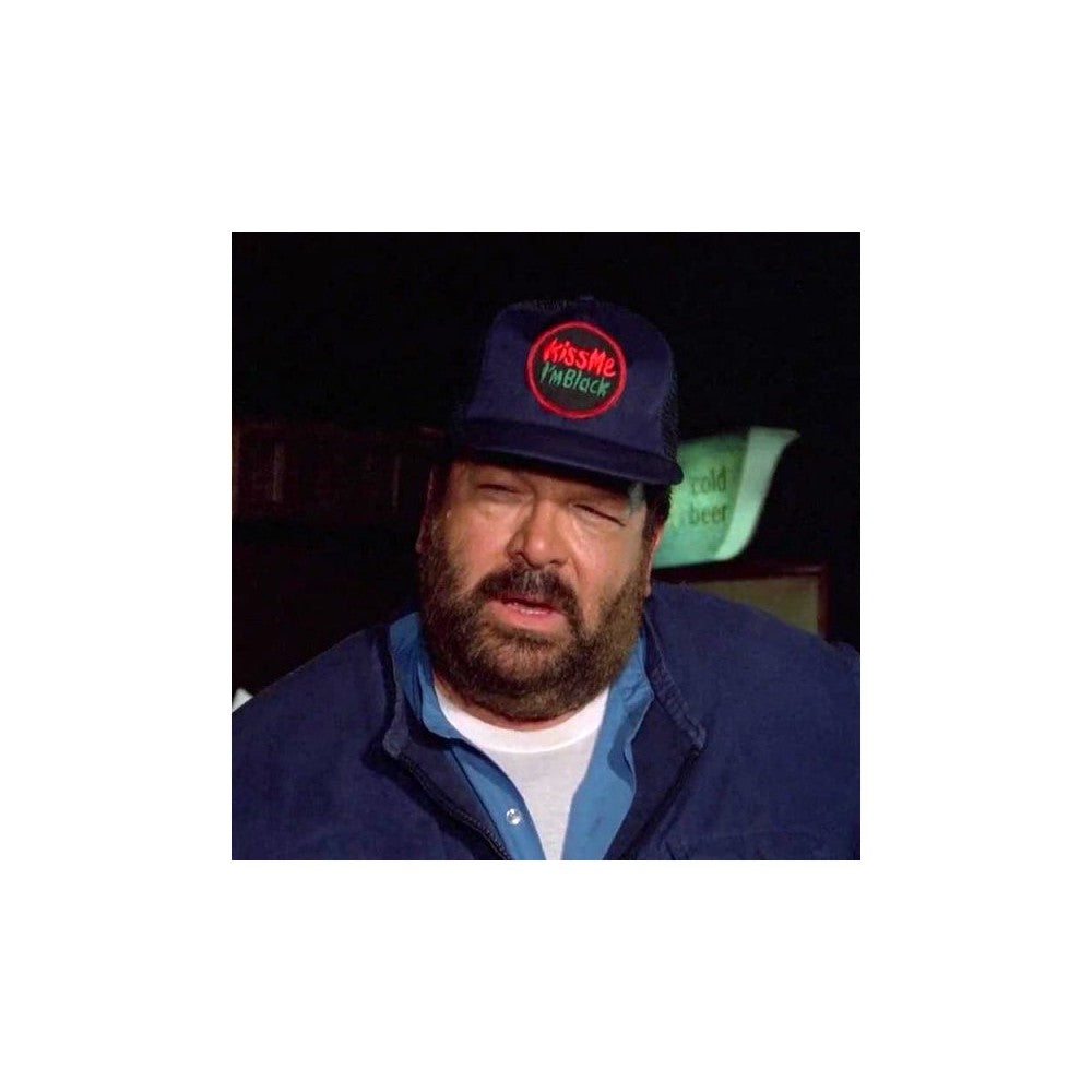 Kiss me I'm black - Trucker Cap (schwarz) - Bud Spencer®