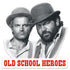 Bud Spencer & Terence Hill 3D Blechschild Old School Heroes